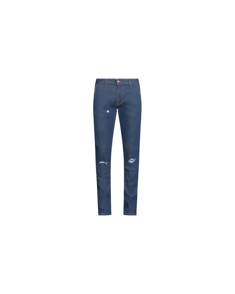 Guess HOSEN & RÖCKE - Jeanshosenauf YOOX.COM Blau