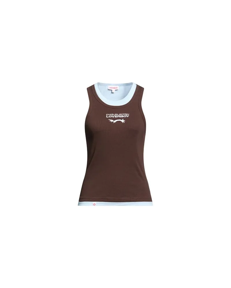 Charles Jeffrey Loverboy TOPS - Tank Topsauf YOOX.COM Schokobraun