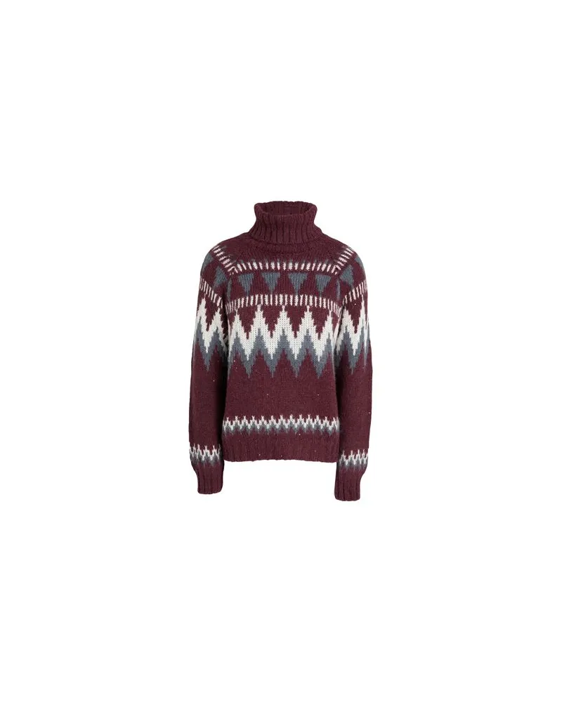Eleventy STRICKWAREN - Rollkragenpulloverauf YOOX.COM Pflaume