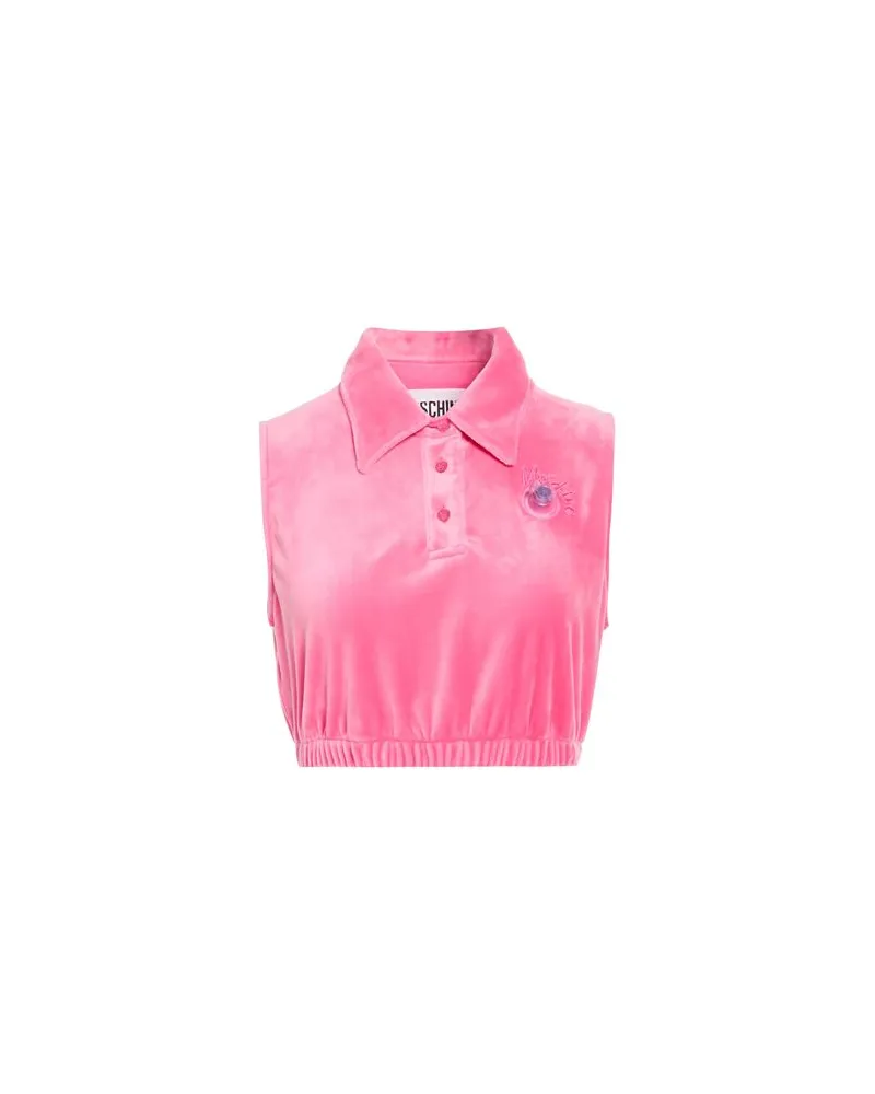 Moschino TOPS - Poloshirtsauf YOOX.COM Fuchsia