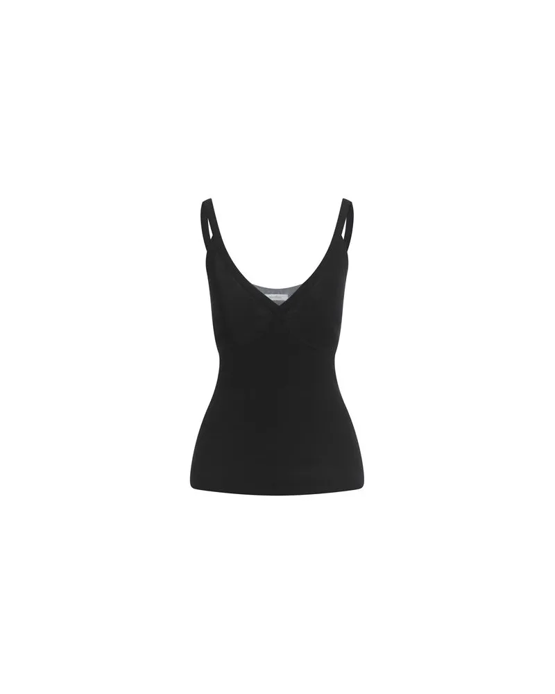 Max Mara TOPS - Topsauf YOOX.COM Schwarz