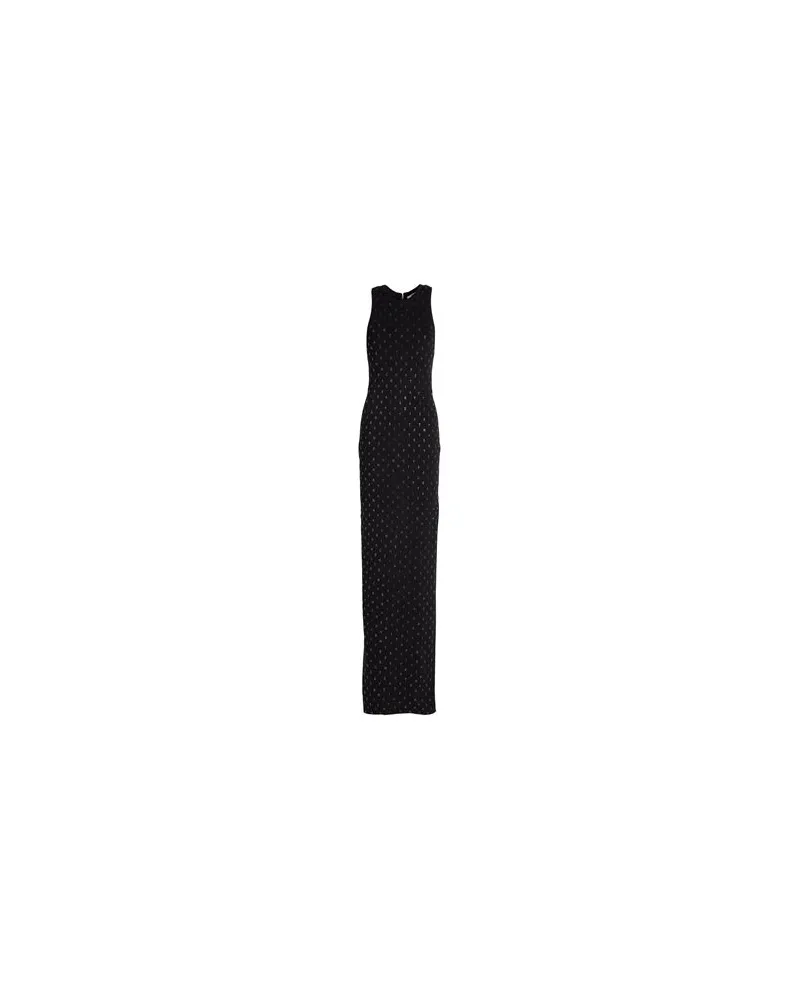 Elisabetta Franchi KLEIDER - Maxi-Kleiderauf YOOX.COM Schwarz