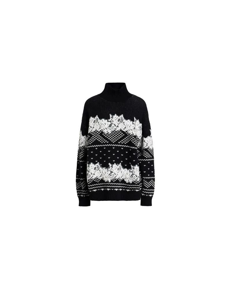 Ermanno Scervino STRICKWAREN - Rollkragenpulloverauf YOOX.COM Schwarz