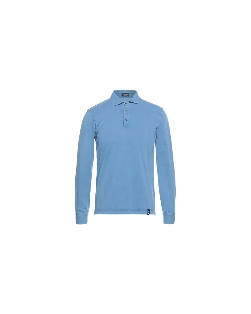 Drumohr  TOPS - Poloshirtsauf YOOX.COM Blaugrau