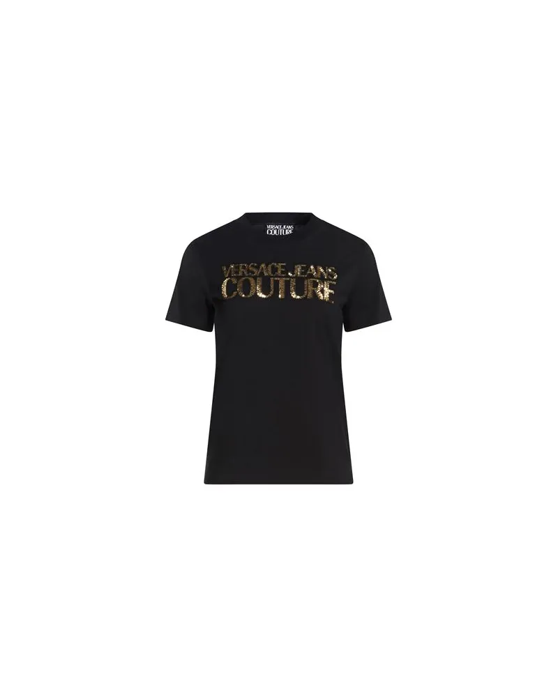 Versace Jeans TOPS - T-shirtsauf YOOX.COM Schwarz