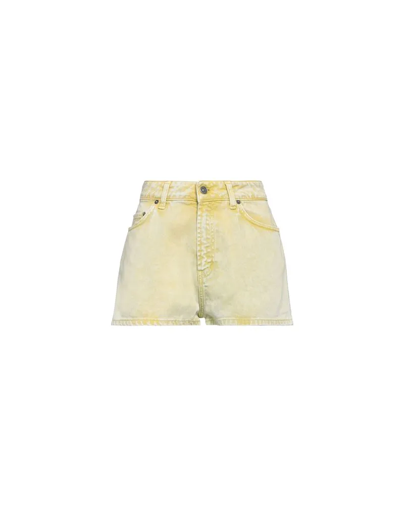 Dondup HOSEN & RÖCKE - Jeansshortsauf YOOX.COM Limettengrün