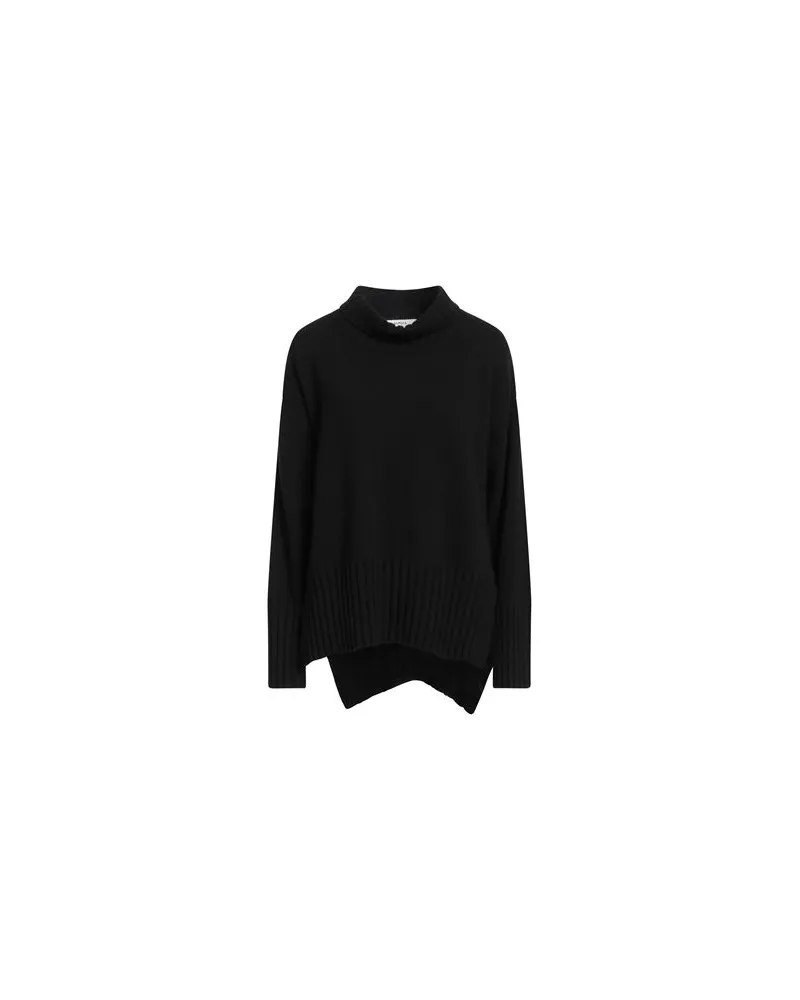 Alpha Studio STRICKWAREN - Rollkragenpulloverauf YOOX.COM Schwarz