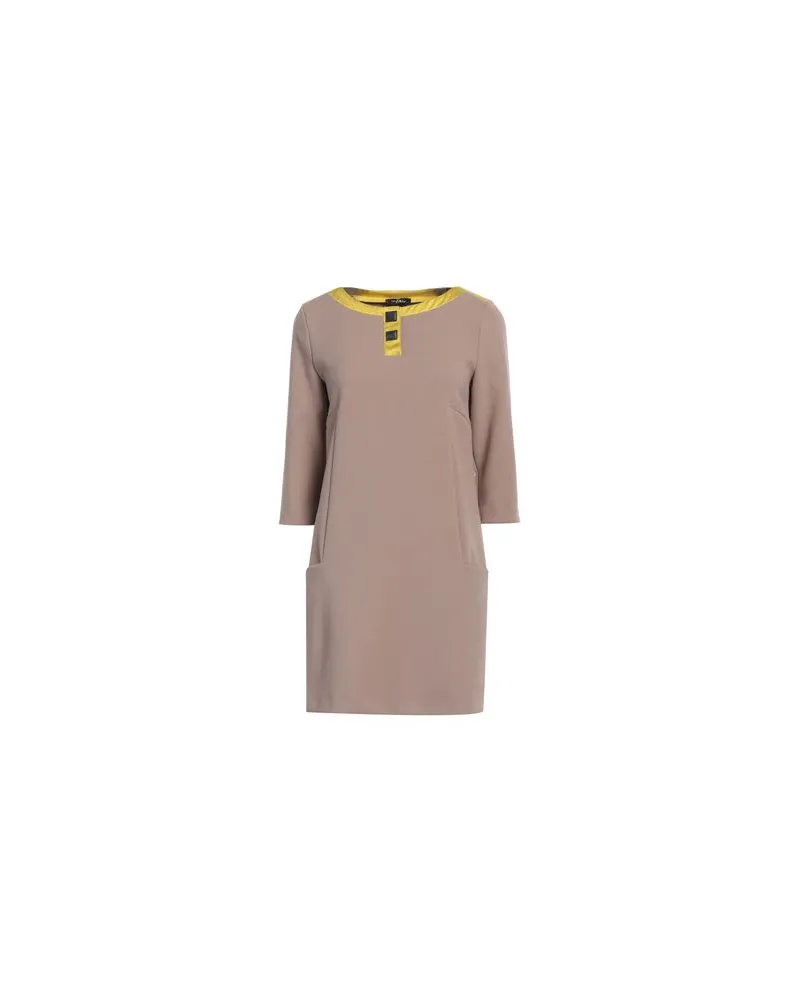 Byblos KLEIDER - Mini-Kleiderauf YOOX.COM Maulwurfsgrau