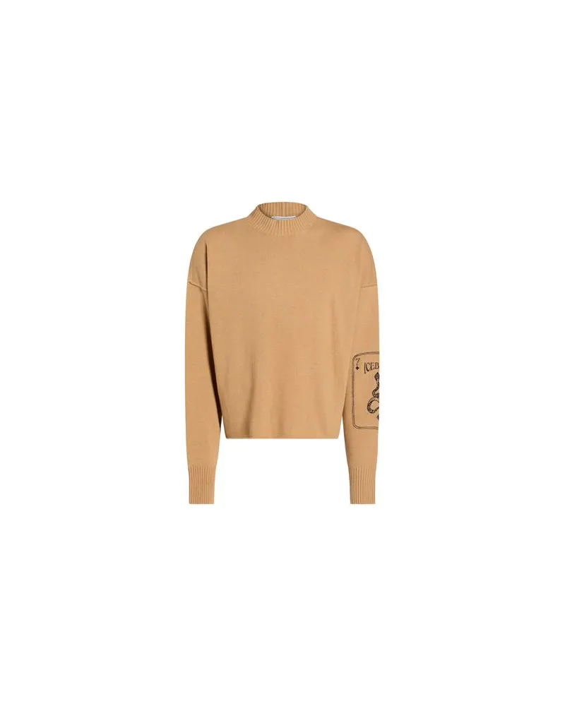Iceberg STRICKWAREN - Pulloverauf YOOX.COM Sand