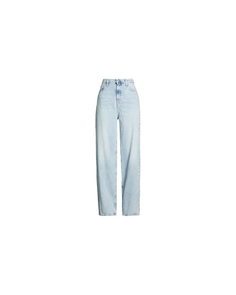 Calvin Klein HOSEN & RÖCKE - Jeanshosenauf YOOX.COM Blau