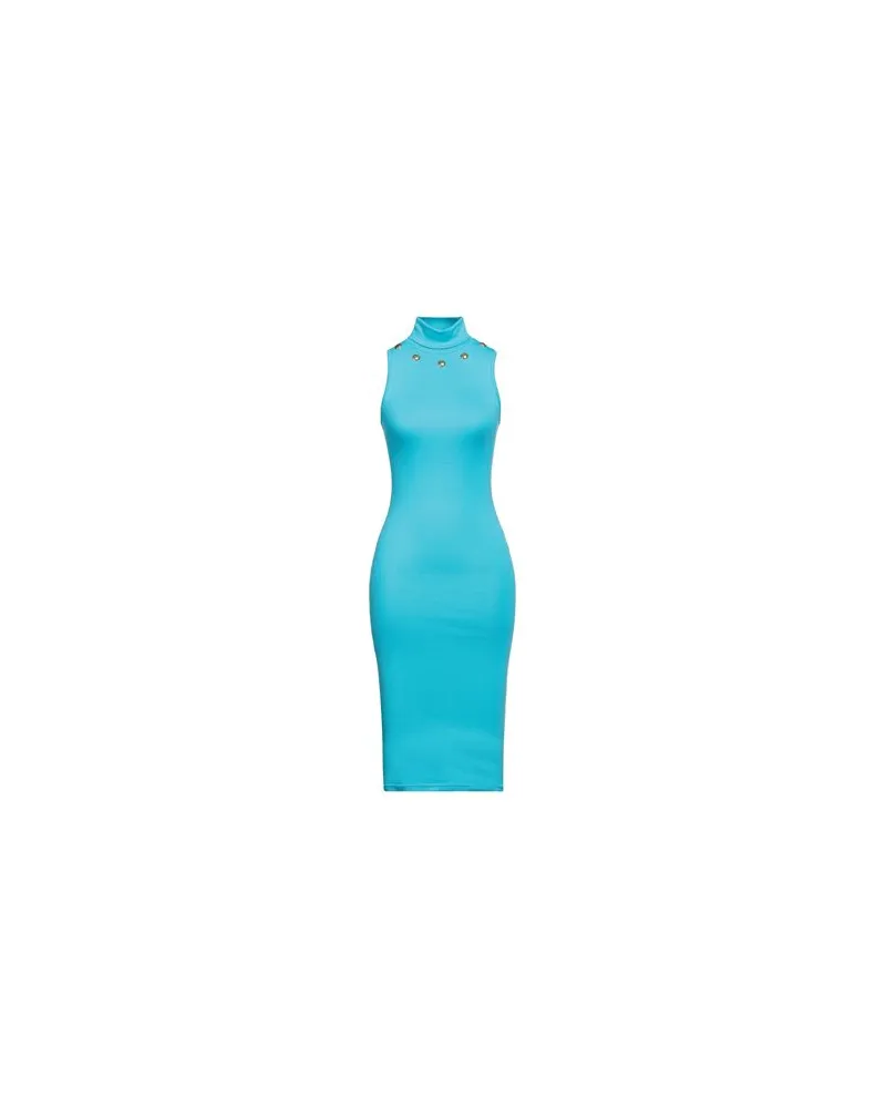 Mangano KLEIDER - Midi-Kleiderauf YOOX.COM Tūrkis
