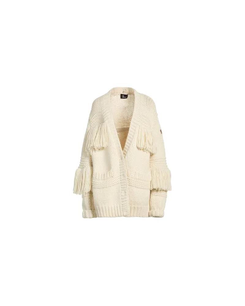 Moncler STRICKWAREN - Strickjackenauf YOOX.COM Elfenbein