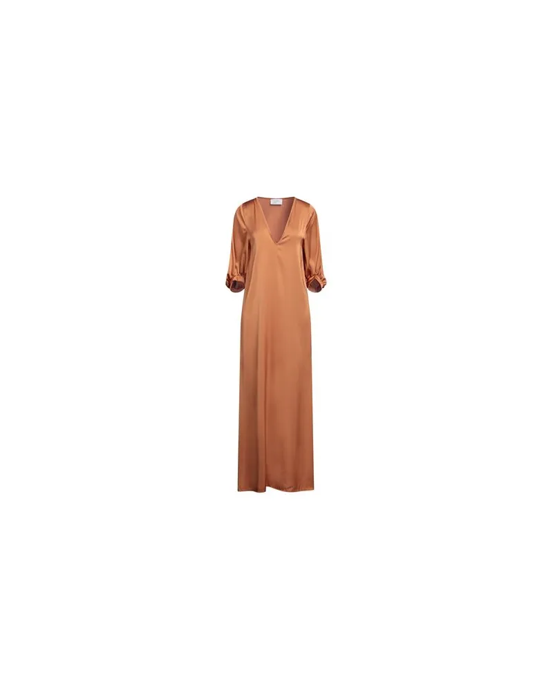 Soallure KLEIDER - Maxi-Kleiderauf YOOX.COM Kamel