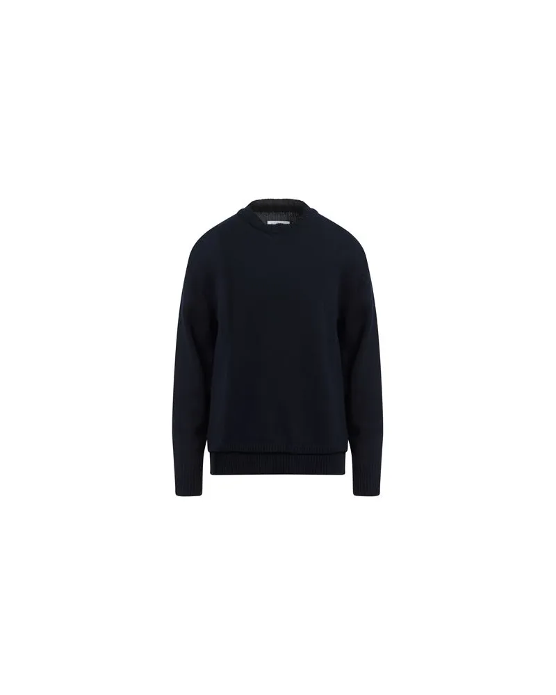 Maison Margiela STRICKWAREN - Pulloverauf YOOX.COM Marineblau