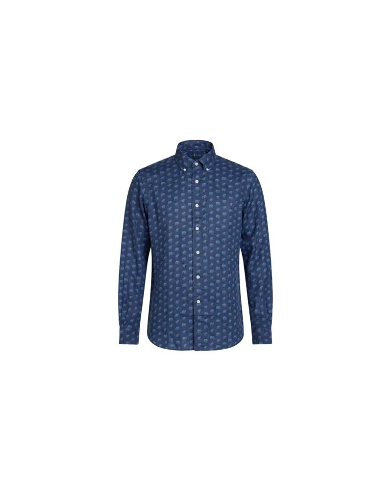 Ralph Lauren TOPS - Hemdenauf YOOX.COM Blau