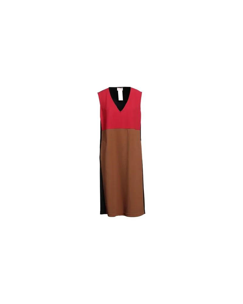 Marina Rinaldi KLEIDER - Midi-Kleiderauf YOOX.COM Rot
