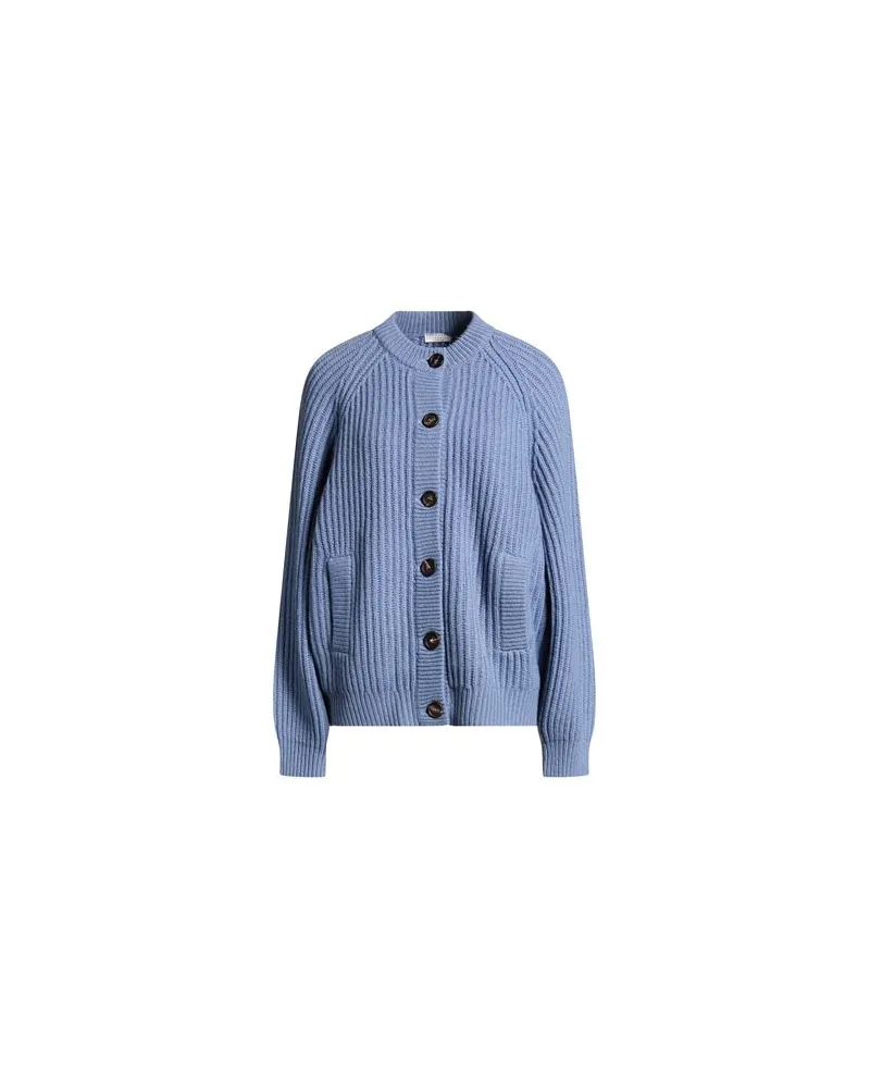 Brunello Cucinelli STRICKWAREN - Strickjackenauf YOOX.COM Hellblau