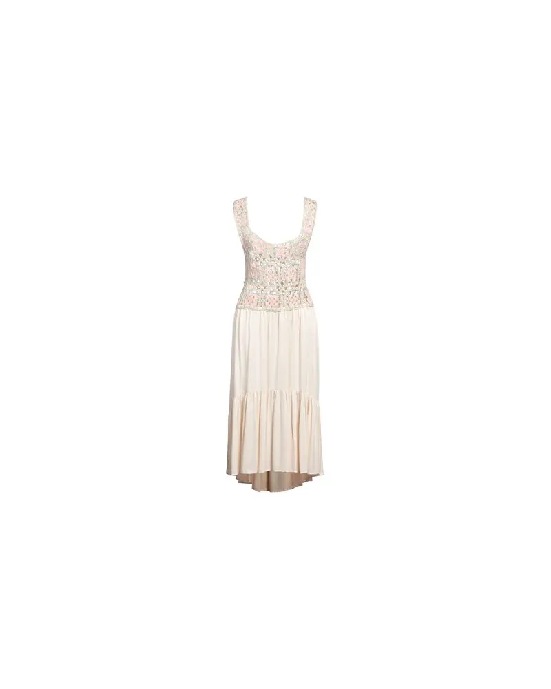 Isabelle Blanche KLEIDER - Maxi-Kleiderauf YOOX.COM Beige