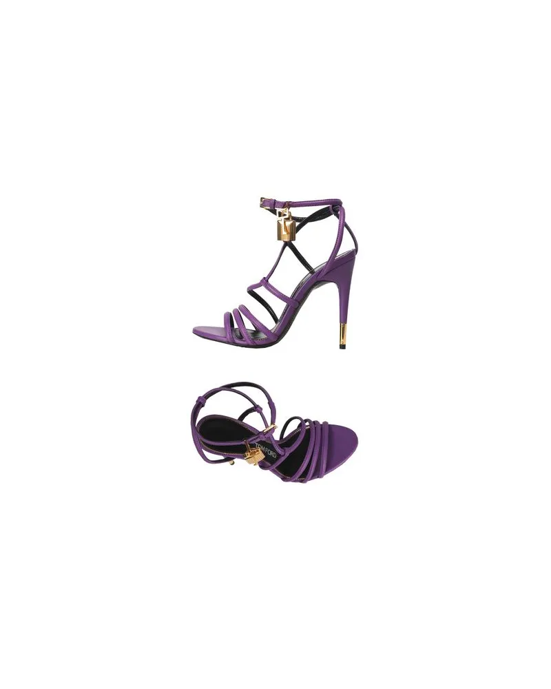 Tom Ford SCHUHE - Sandalenauf YOOX.COM Violett