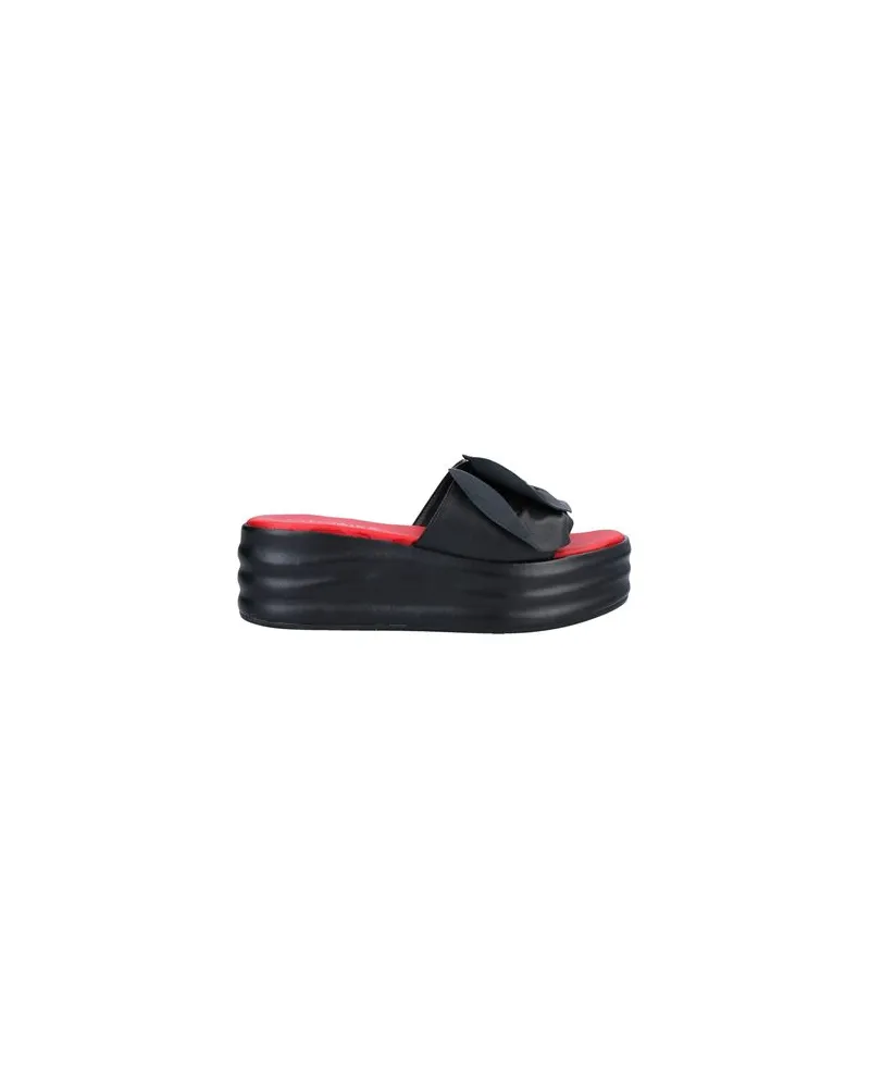 CAFèNOIR  SCHUHE - Sandalenauf YOOX.COM Schwarz