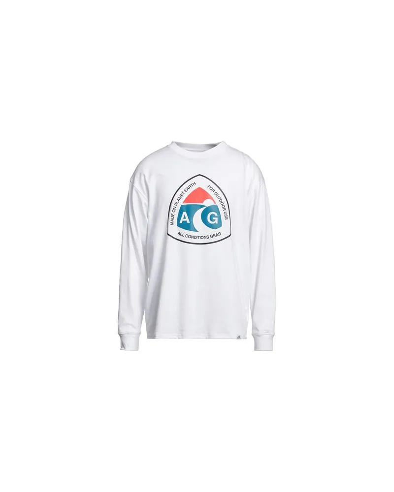 Nike ACG - TOPS - T-shirtsauf YOOX.COM Weiß