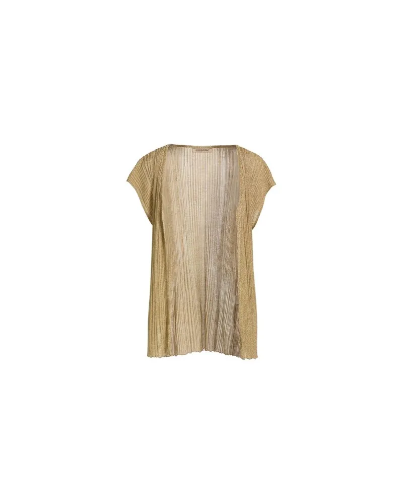 Gentryportofino STRICKWAREN - Strickjackenauf YOOX.COM Gold