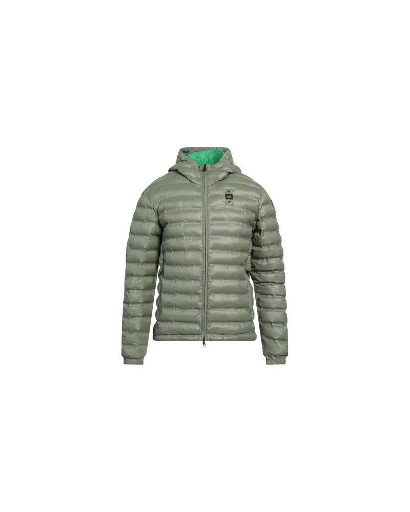 Blauer JACKEN & MÄNTEL - Pufferjacken & Daunenjackenauf YOOX.COM Militärgrün