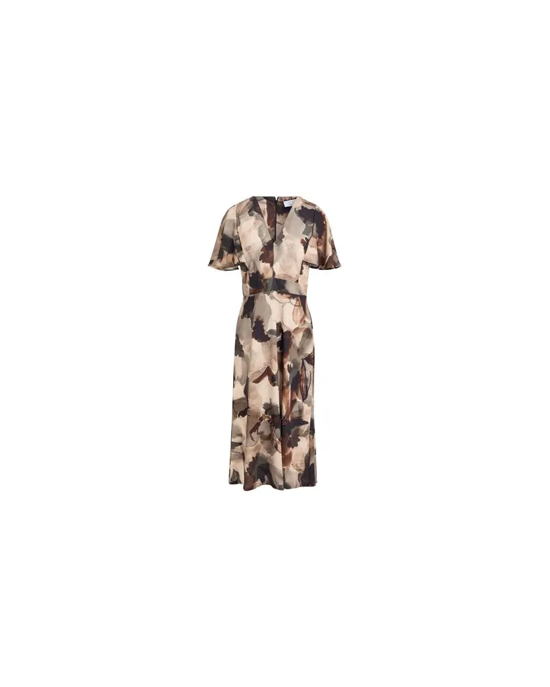Kaos KLEIDER - Midi-Kleiderauf YOOX.COM Beige