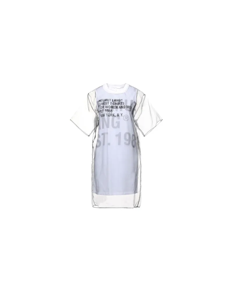 Helmut Lang KLEIDER - Mini-Kleiderauf YOOX.COM Weiß