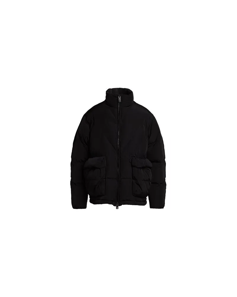 Emporio Armani JACKEN & MÄNTEL - Pufferjacken & Daunenjackenauf YOOX.COM Schwarz