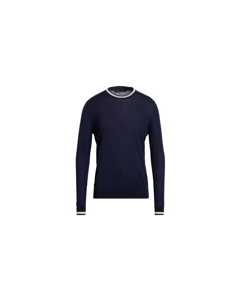 Kiton DIAMANTE BLUE - STRICKWAREN - Pulloverauf YOOX.COM Nachtblau