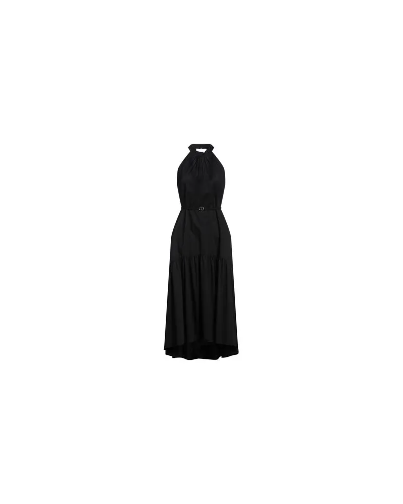 Twin-Set KLEIDER - Maxi-Kleiderauf YOOX.COM Schwarz