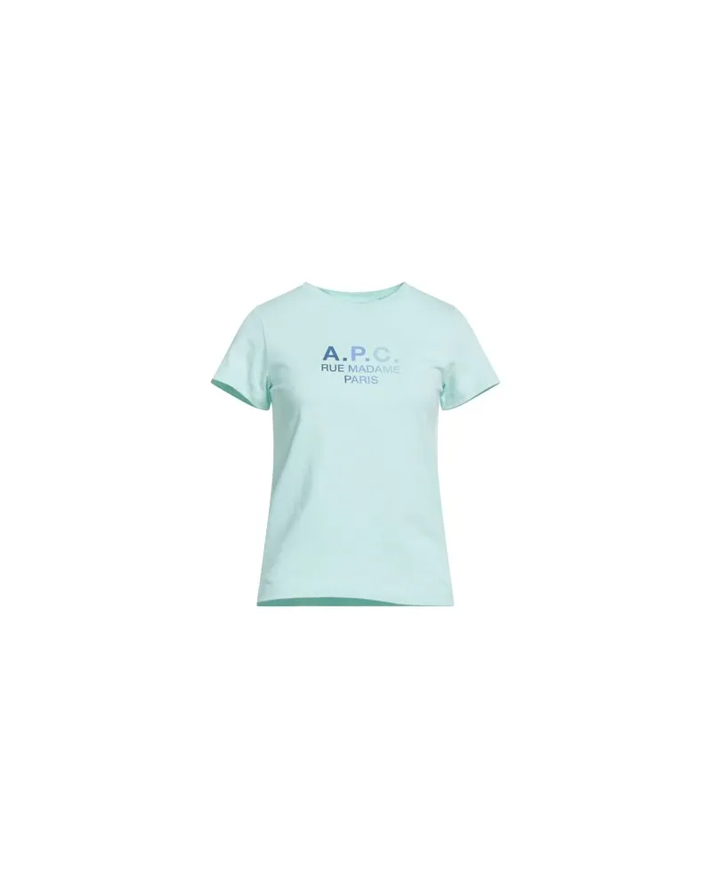A.P.C. TOPS - T-shirtsauf YOOX.COM Tūrkis