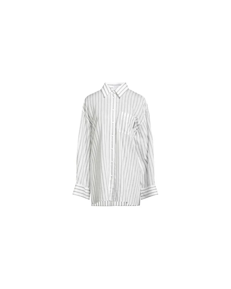 Brunello Cucinelli TOPS - Hemdenauf YOOX.COM Weiß