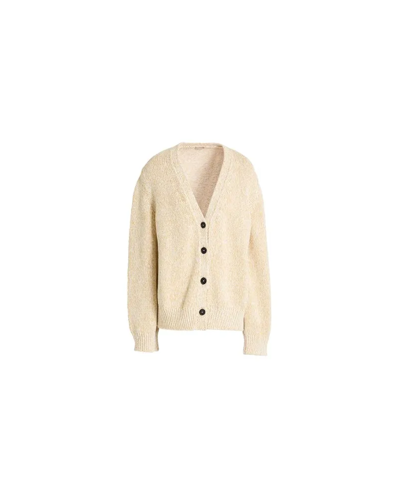Massimo Alba STRICKWAREN - Strickjackenauf YOOX.COM Pastellgelb