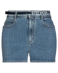 Stella McCartney Jeansshorts Blau