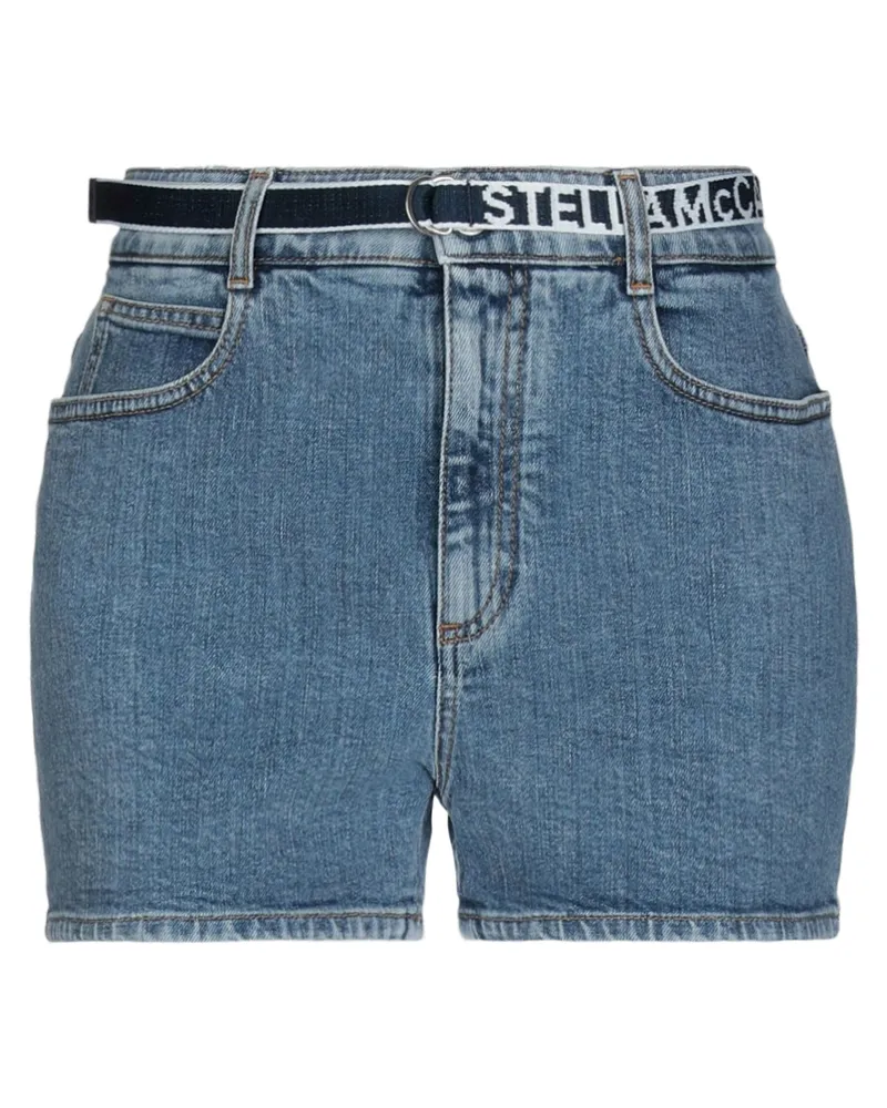 Stella McCartney Jeansshorts Blau