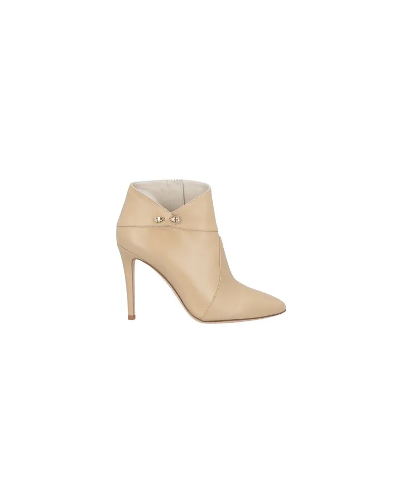Mia Becar SCHUHE - Stiefelettenauf YOOX.COM Beige