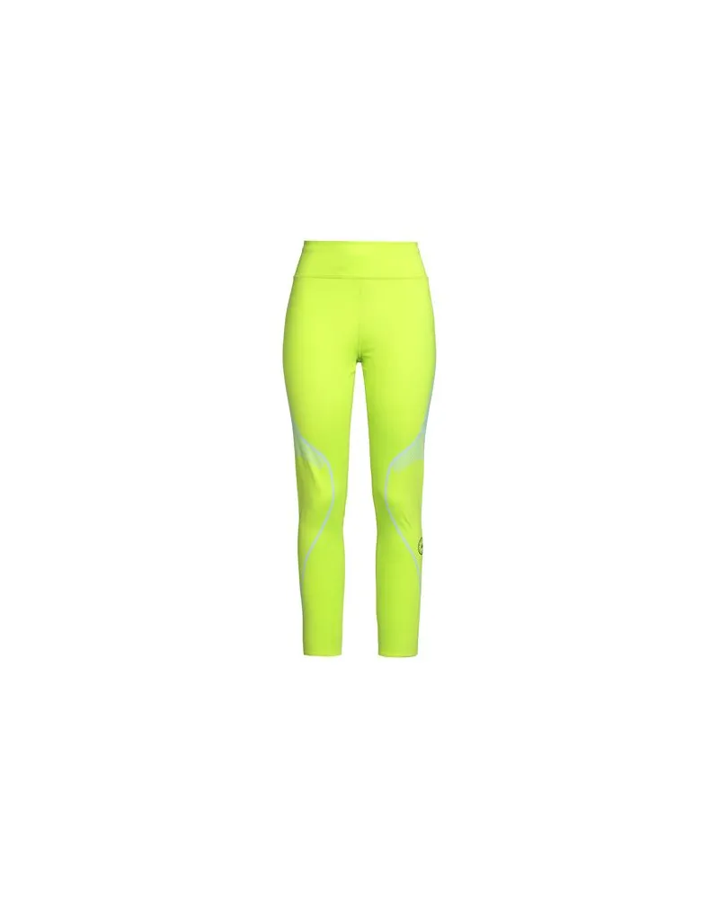 adidas HOSEN & RÖCKE - Leggingsauf YOOX.COM Limettengrün