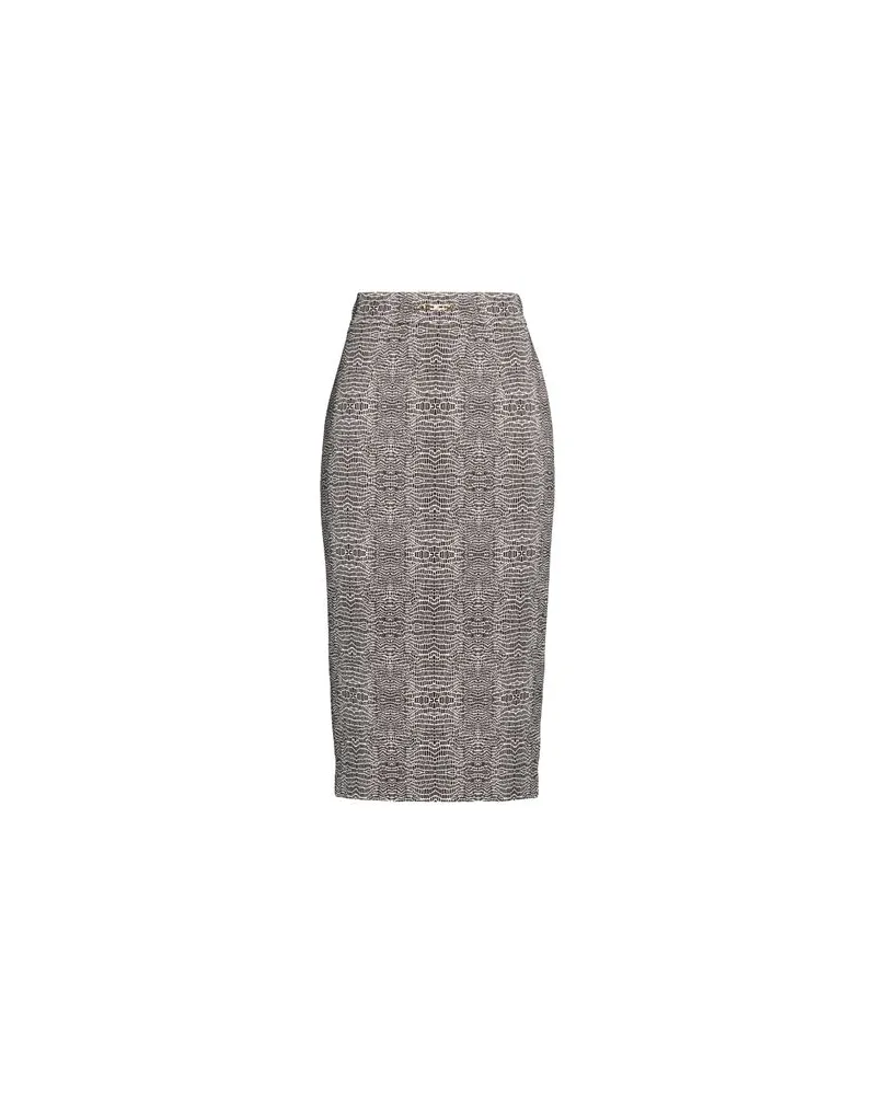 Elisabetta Franchi HOSEN & RÖCKE - Midi-Röckeauf YOOX.COM Schwarz