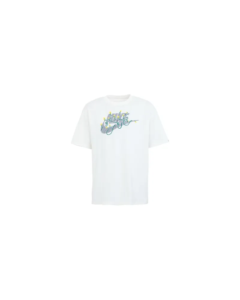 Nike MOVE TO ZERO T SHIRT   - TOPS - T-shirtsauf YOOX.COM Elfenbein