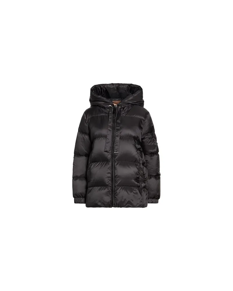 Max Mara JACKEN & MÄNTEL - Pufferjacken & Daunenjackenauf YOOX.COM Schwarz