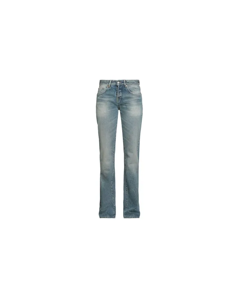 Maison Margiela HOSEN & RÖCKE - Jeanshosenauf YOOX.COM Blau