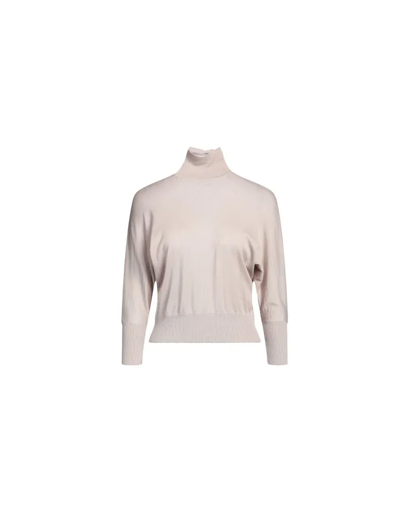 Max Mara STRICKWAREN - Rollkragenpulloverauf YOOX.COM Beige