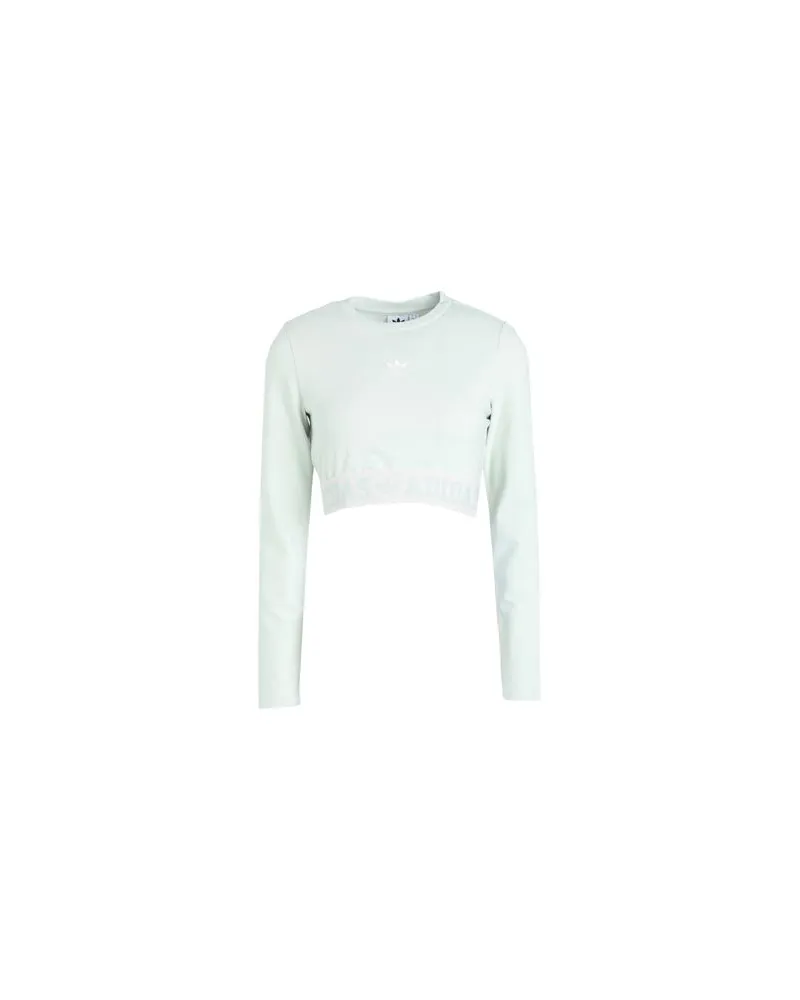 adidas SLIM LS TEE  - TOPS - Topsauf YOOX.COM Säuregrün