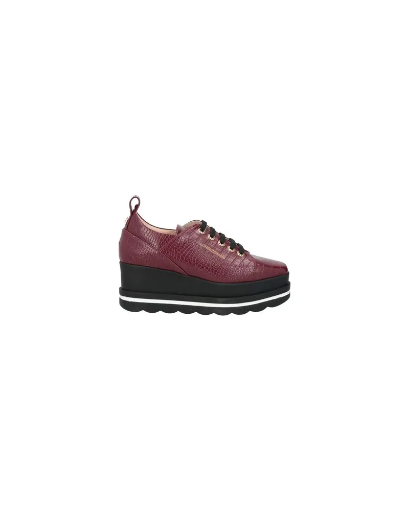 Lorenzo Mari SCHUHE - Schnürschuheauf YOOX.COM Bordeaux