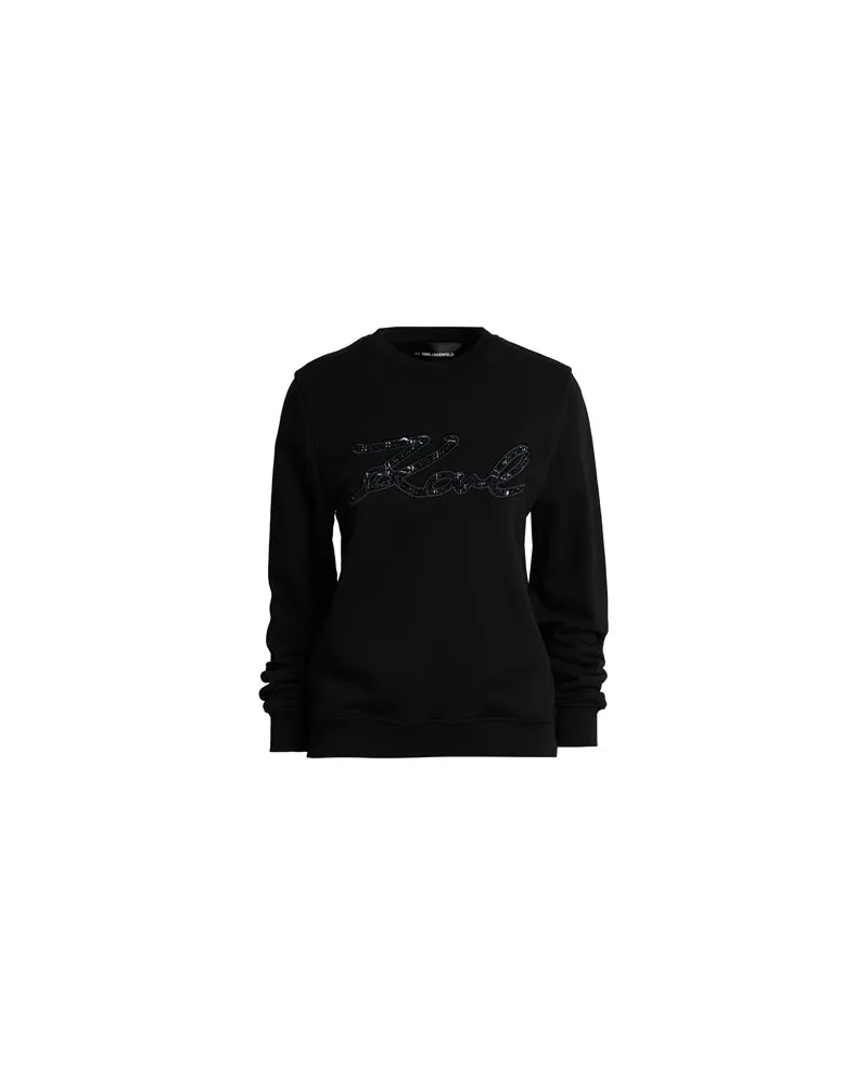 Karl Lagerfeld TOPS - Sweatshirtsauf YOOX.COM Schwarz