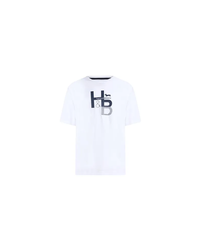 Harmont & Blaine TOPS - T-shirtsauf YOOX.COM Weiß