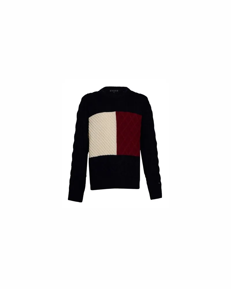 Tommy Hilfiger STRICKWAREN - Pulloverauf YOOX.COM Nachtblau