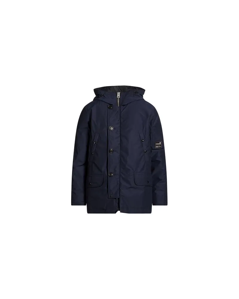 Spiewak JACKEN & MÄNTEL - Mäntelauf YOOX.COM Marineblau